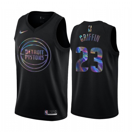Herren NBA Detroit Pistons Trikot Blake Griffin 23 Iridescent HWC Collection Swingman
